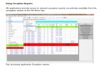 Exception Reporting Using f4b